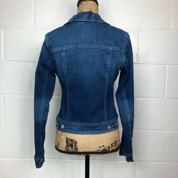 Old Navy Denim Jacket Cropped Small Pockets - Picture 5 of 8